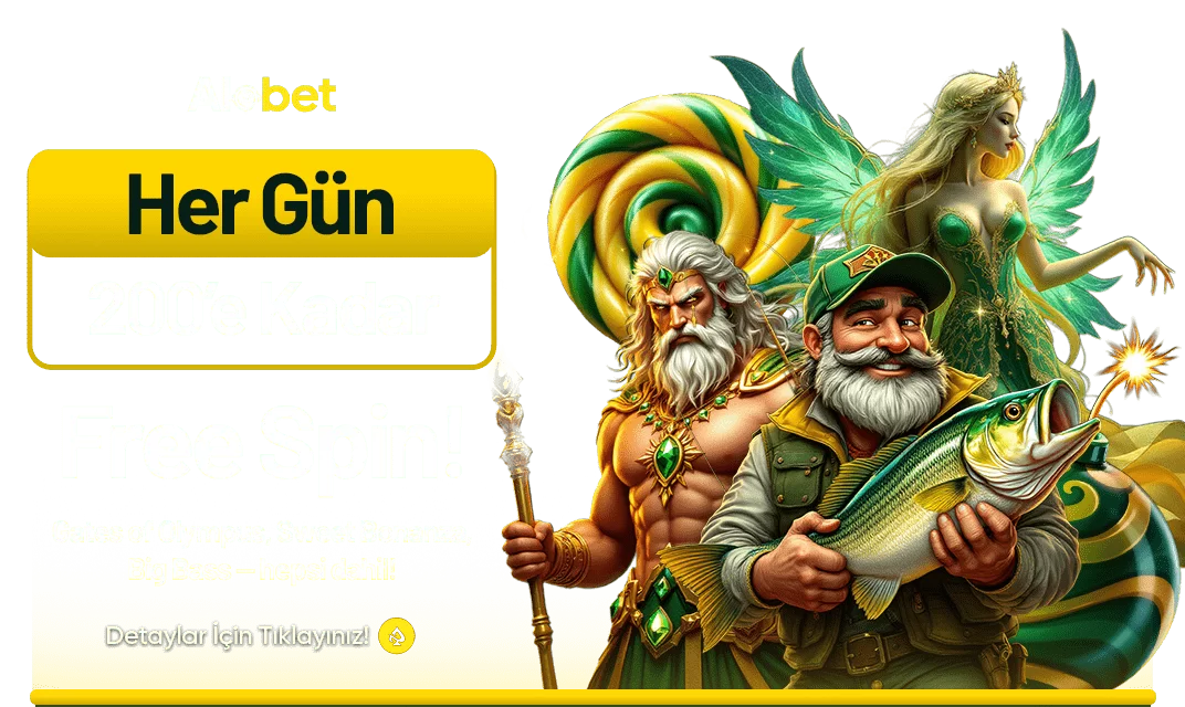 HER GÜN 200’E KADAR FREE SPIN