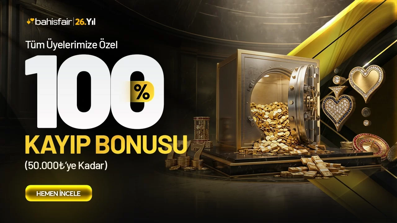 % 100 KAYIP BONUSU