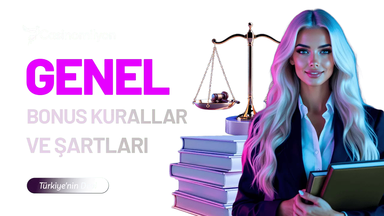 GENEL BONUS KURAL VE ŞARTLARI!