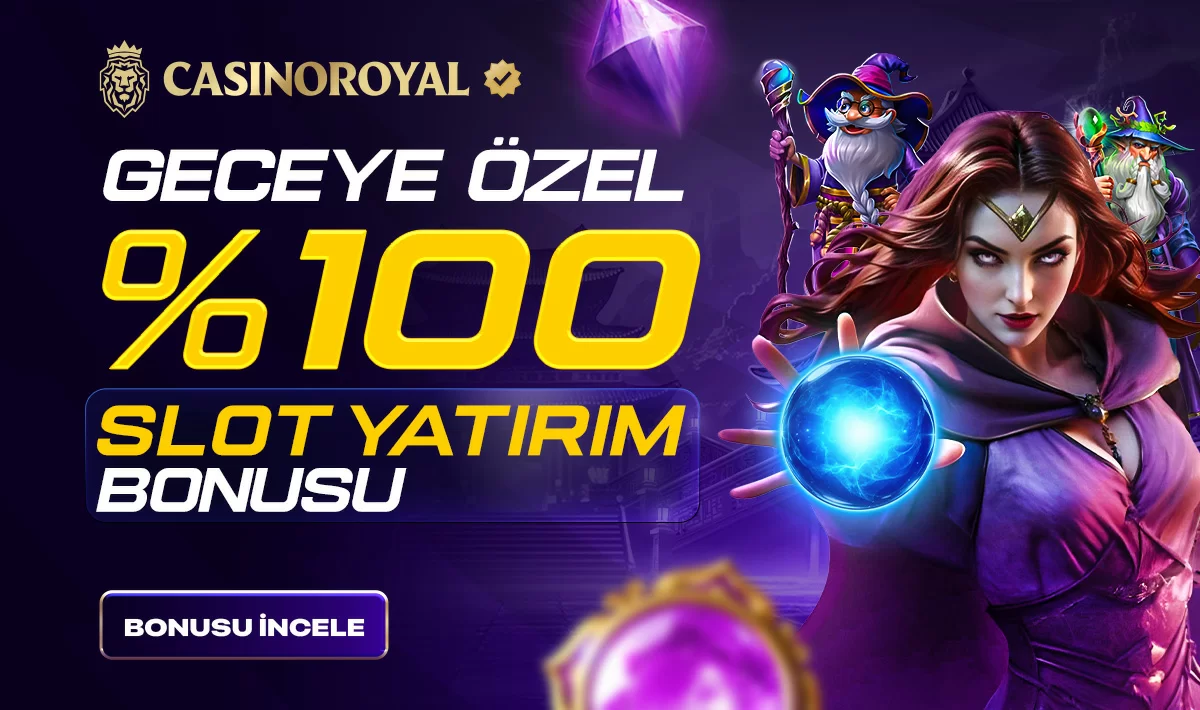 GECEYE ÖZEL %100 SLOT YATIRIM BONUSU