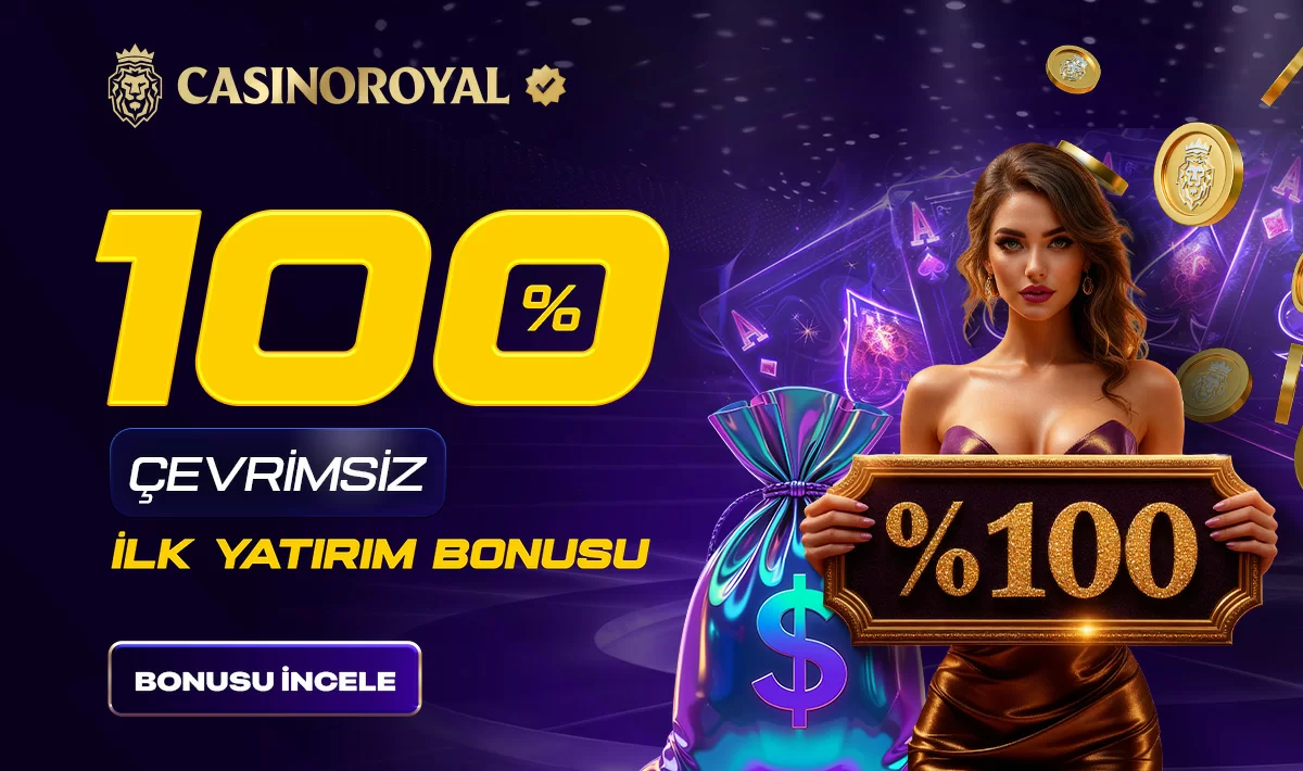 %100 Çevrimsiz İlk Yatırım Bonusu