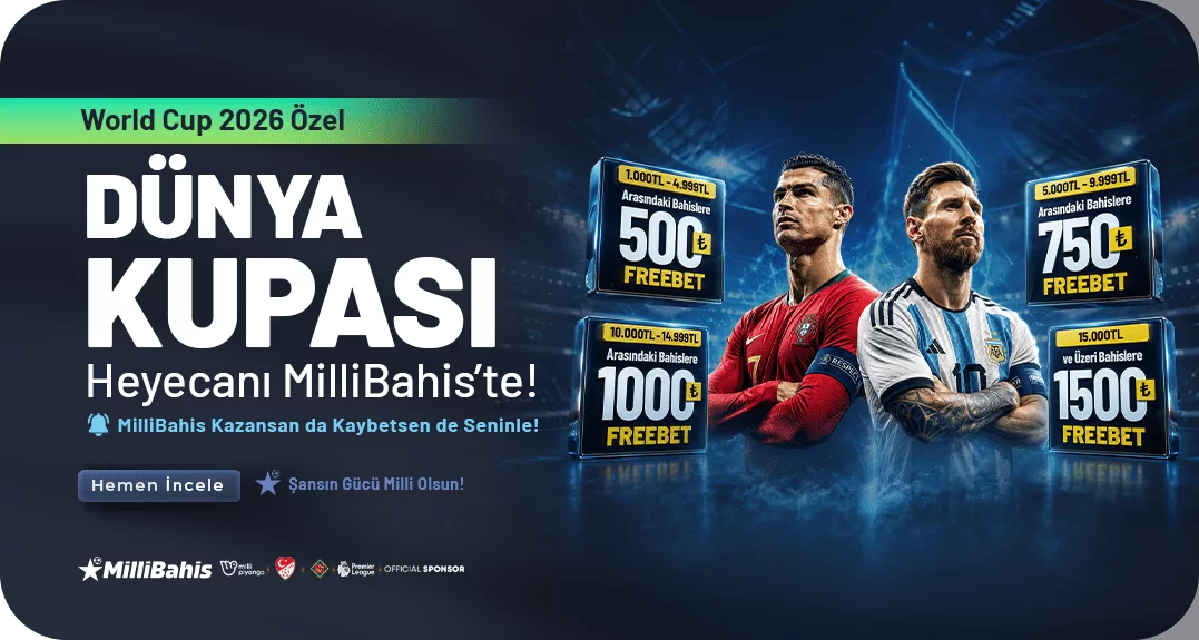 DÜNYA KUPASI ÖZEL FREEBET !