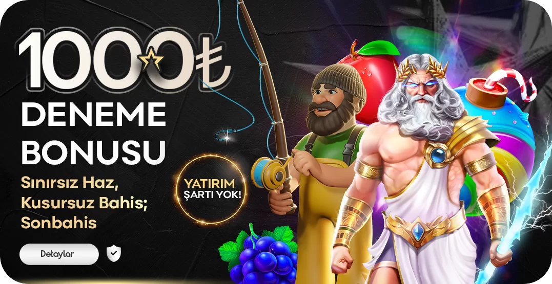 1000 TL DENEME BONUSU