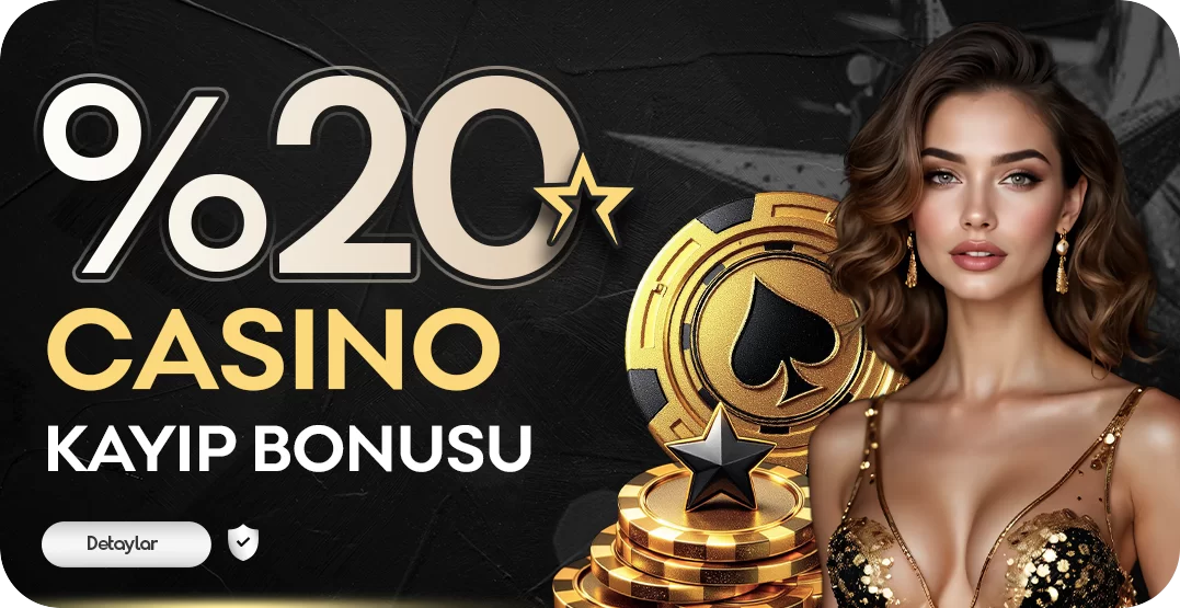 %20 CASİNO KAYIP BONUSU