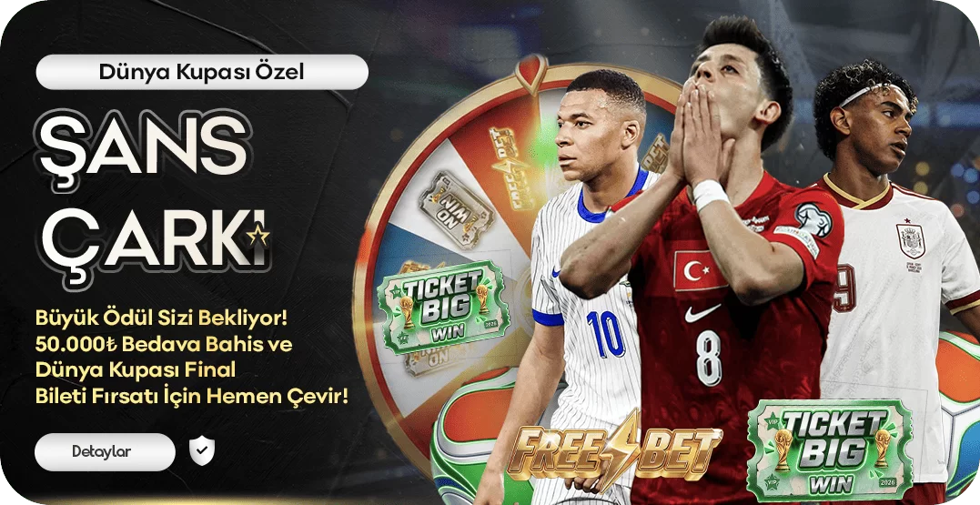 DÜNYA KUPASI ÖZEL ŞANS ÇARKI