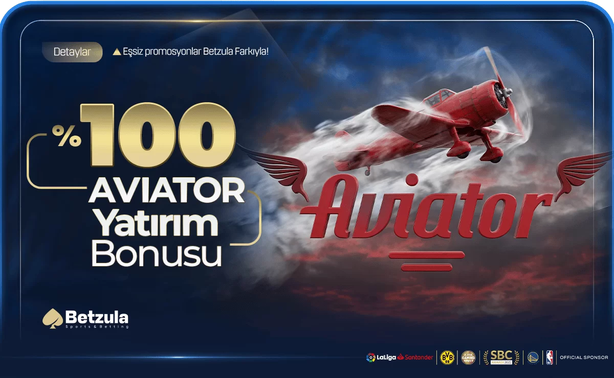 %100 AVIATÖR YATIRIM BONUSU !